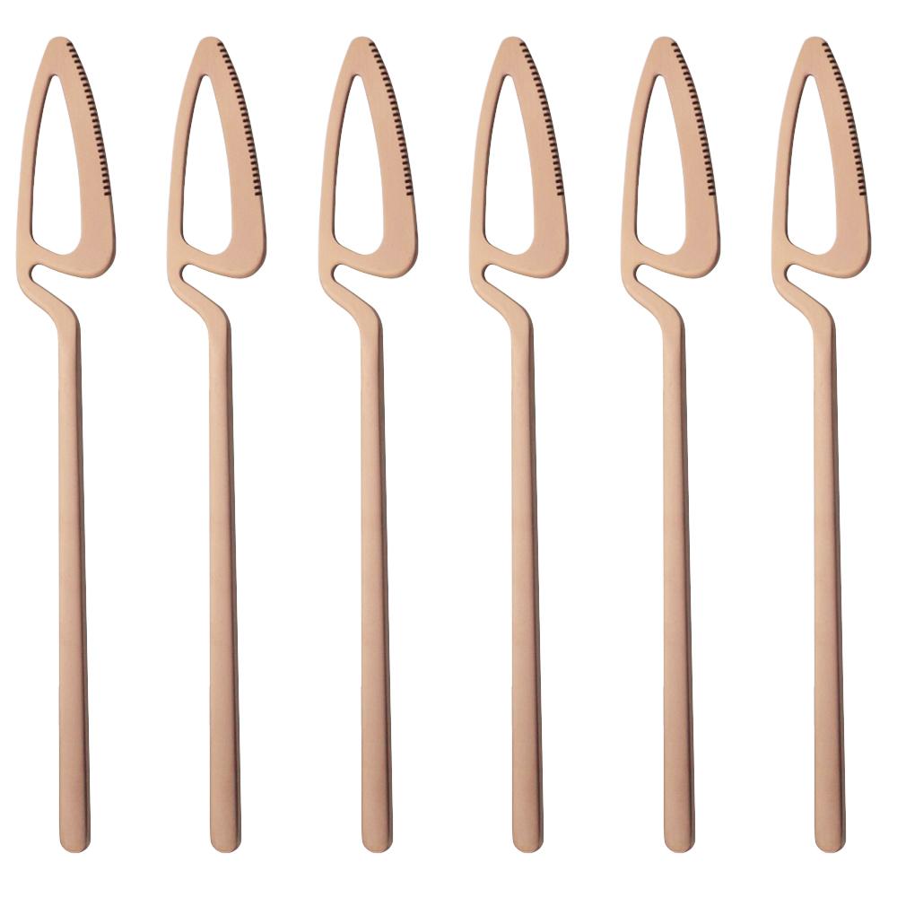 6 adet/takım altın çatal bıçak kaşık seti yemek bıçakları kaşık sofra seti paslanmaz çelik yemek takımı seti parti mutfak gümüş sofra takımı seti