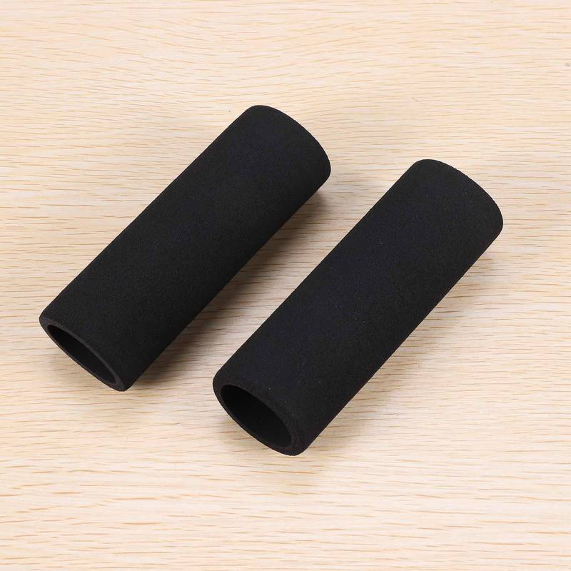 AA92-Motorbike Motorcycle Slip-On Foam Anti Vibration Comfort Handlebar Grip Cover
