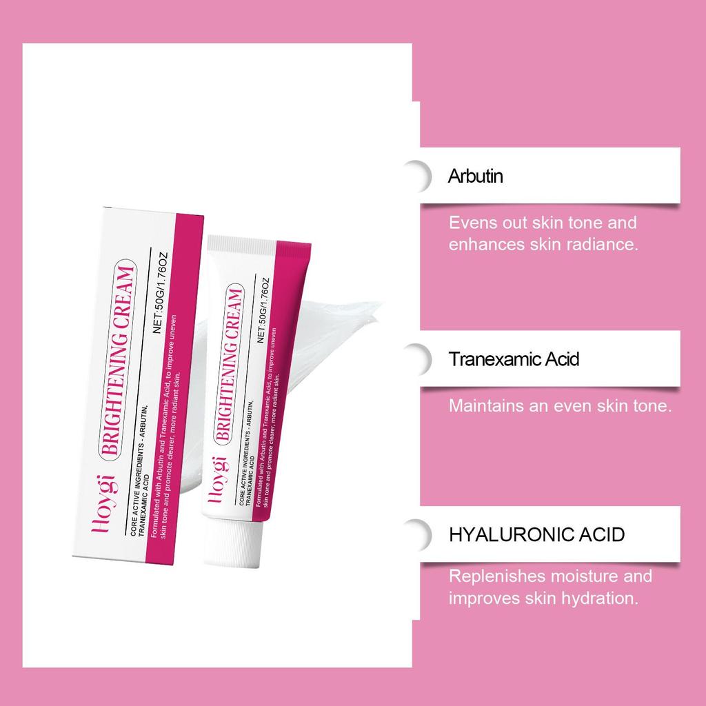 Moisturizing and Brightening Cream Deeply Hydrates, Moisturizes, Brightens, Smooth Daily Skincare, Facial Cream