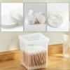 1pcs Portable Travel Box Cotton Swab Holder Case Detal Floss Jewelry Organizer Container Dust-proof Jewelry Accessories Box