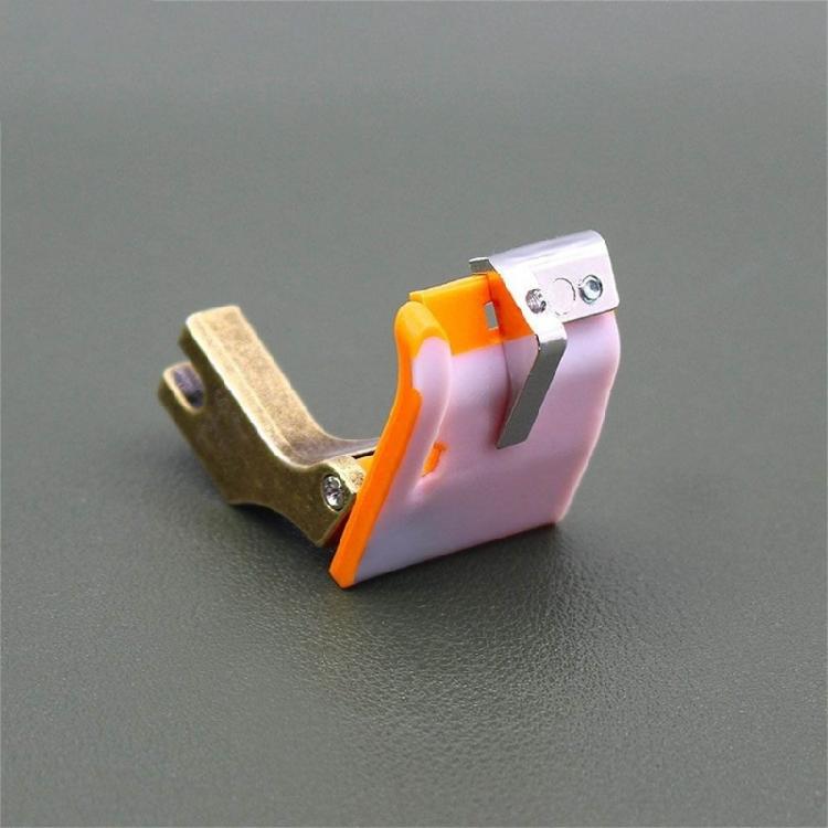 Prensatelas de plástico para acolchado, accesorio de costura plana extendida, guía de tela avanzada, accesorio de sastrería profesional