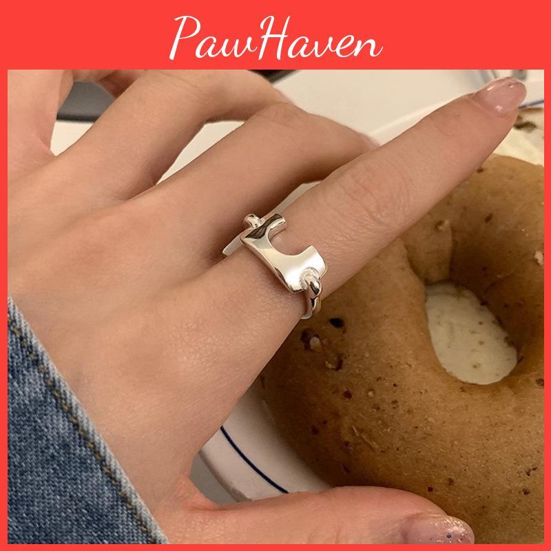 Korean Inspired Fashionable U Shaped Ring For Women Unique And Accessory Versatile