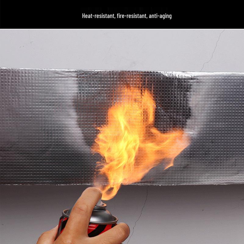 Waterproof Self-Adhesive Butyl Roof Leak Repair Tape - Strong, Crack-Resistant Seal for Flat Roofs