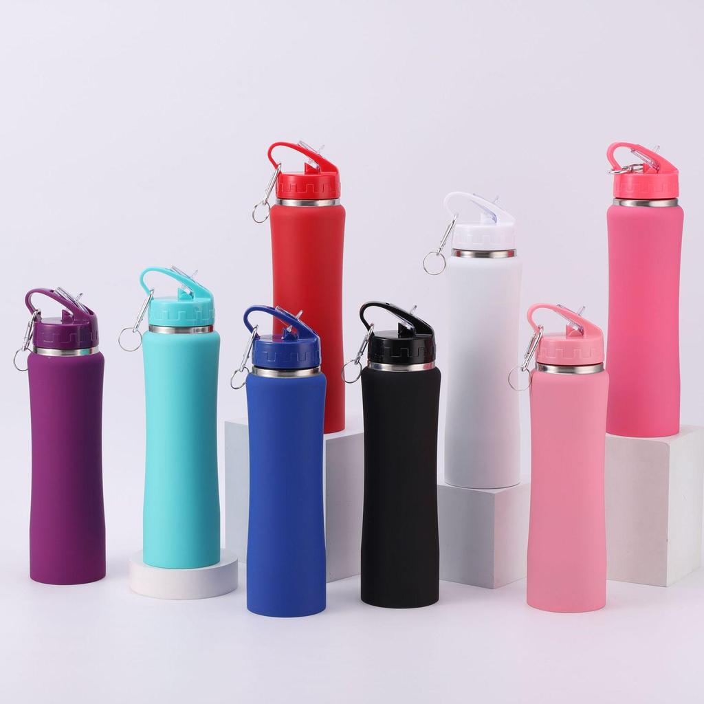 Portable Large Capacity Stainless Steel Insulated Straw Cup for Outdoor Use