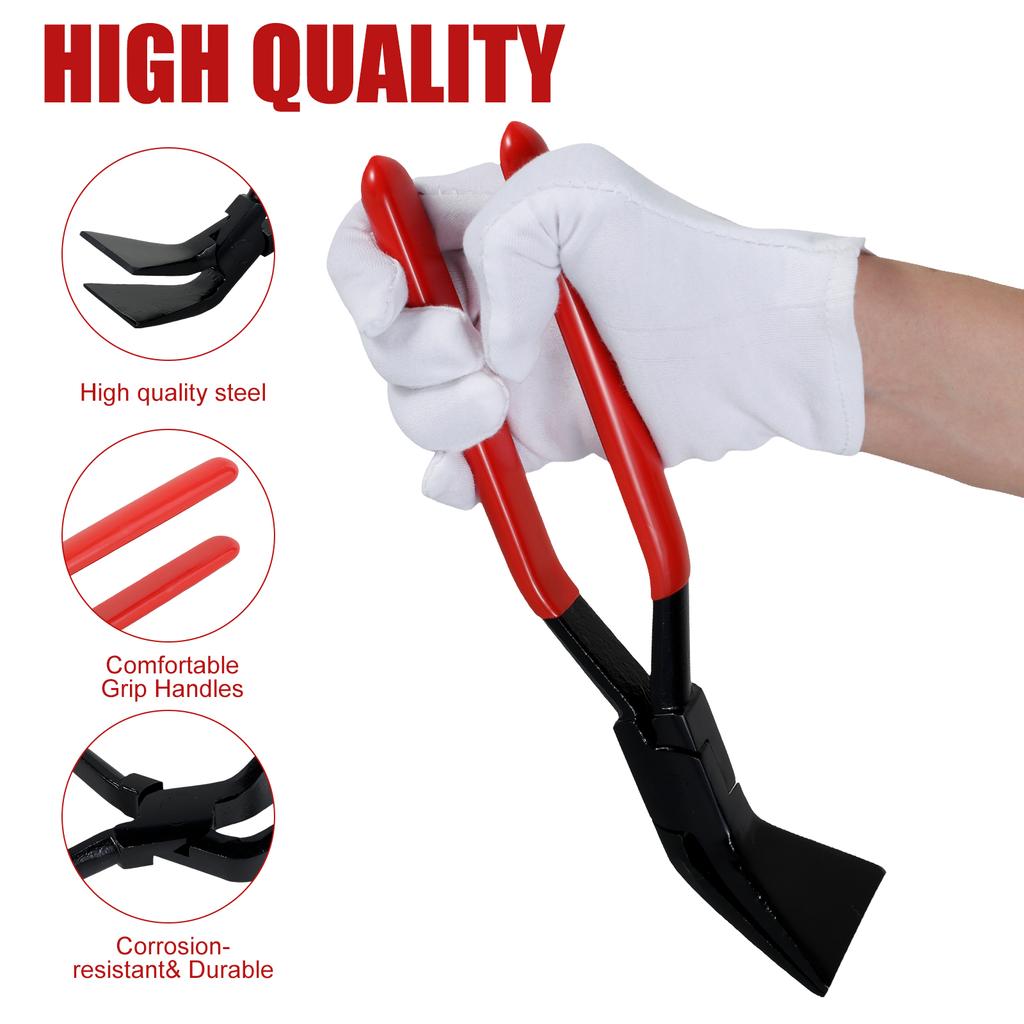 Rovné/45°/90° Ruční svařovací kleště Ohýbačka plechu 3 velikosti Ruční nářadí na plech