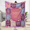 Nurse Humor Quotes Blanket Warmthful Decor Perfect for Livingroom Sofa Office Four Seasons Multipurpose Stylish Decor