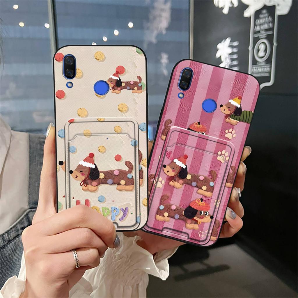 TPU Dirt-resistant Phone Case For Huawei Nova 3i/P Smart Plus Graffiti Protective Fashion Design Anti-knock Back Cover