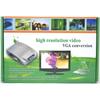 SAIZHUO BNC To VGA To VGA BNC Input To VGA Output for CCTV Camera PC To TV Laptop Monitor Converter for DVR DVD Player Support PAL VGA, S-Video
