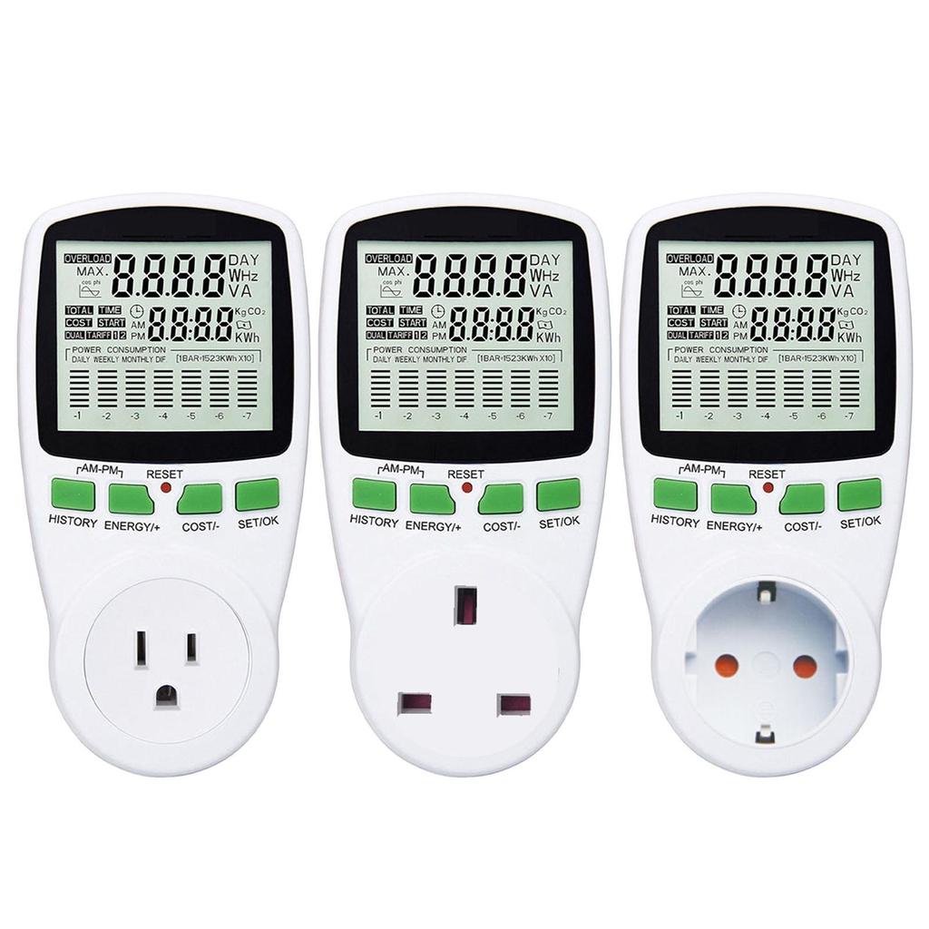 Power Usage Monitor Smart Home Power Meter Appliance Electricity