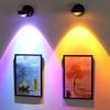 Sunset Glow Magnetic Wall Lamp: Atmosphere Light for Bedroom & Living Room, No Installation Needed