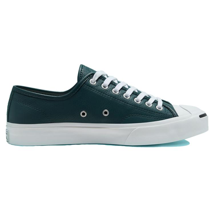 Converse Seasonal Color Leather Jack Purcell 'Green White' 166726C