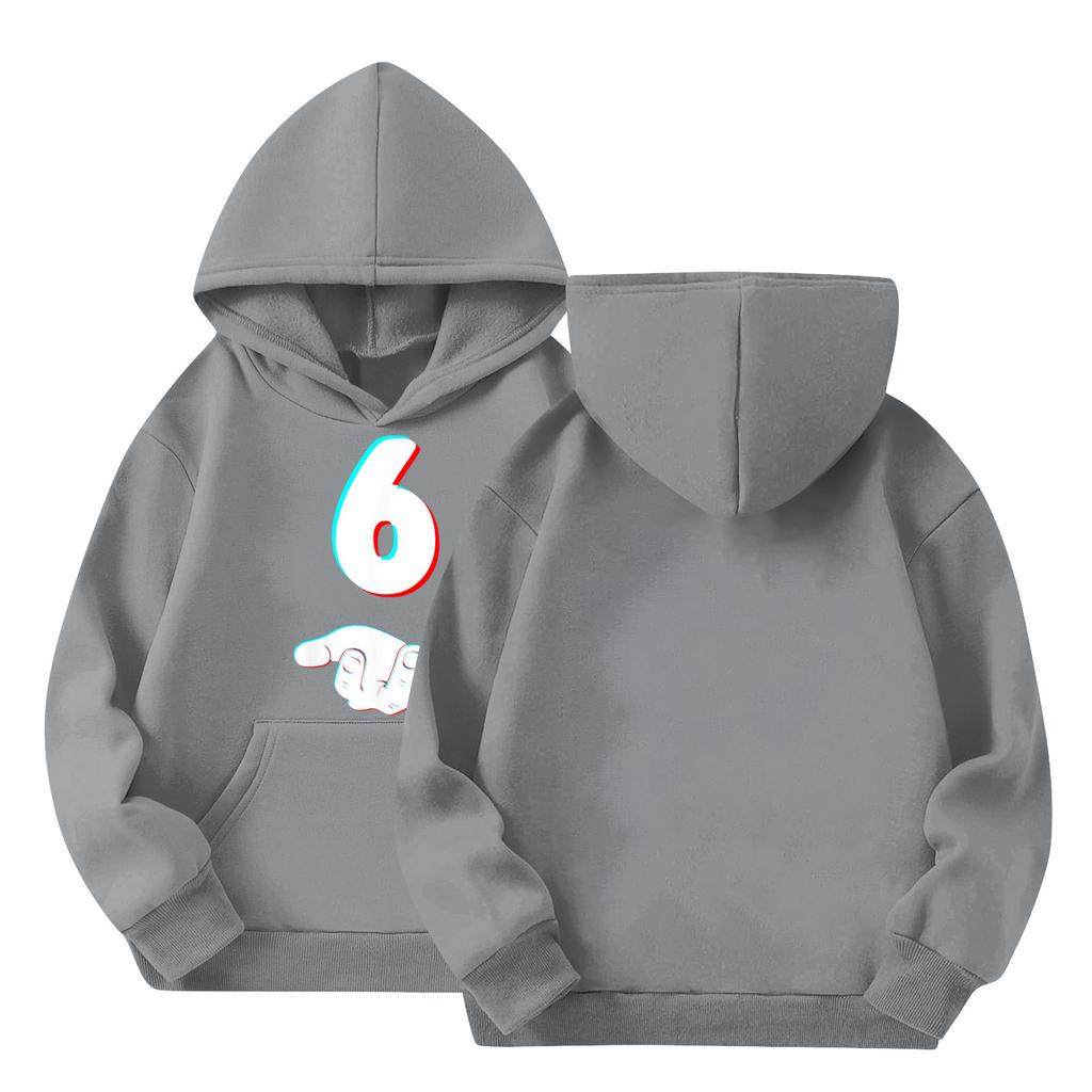 Cute Hoodies For Teen Children Trendy Preppy Hooded Sweatshirts Oversized Long Sleeve Shirts Clothes For Children