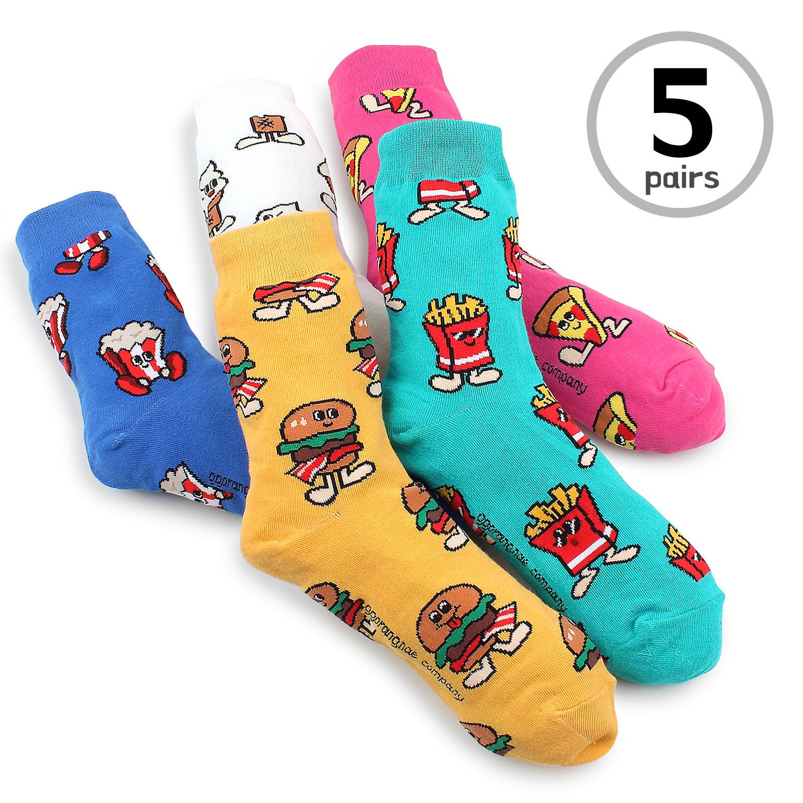 

Носки Yummy Snack Like Mukbang (Crew 5Pairs) OK 15 23cm - 26cm