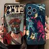 Disney Star Lord For iPhone 17 Air 16 15 14 13 12 11 Pro Black Soft Cover Phone Case