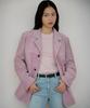 AURE SEOUL Suede Jacket [Pink]