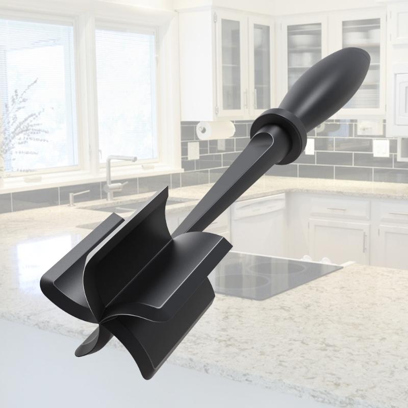 Hackfleisch Chopper Putenhackfleisch Hamburger Chopper Hitzebeständiger Kartoffelstampfer Zerkleinerer Werkzeug