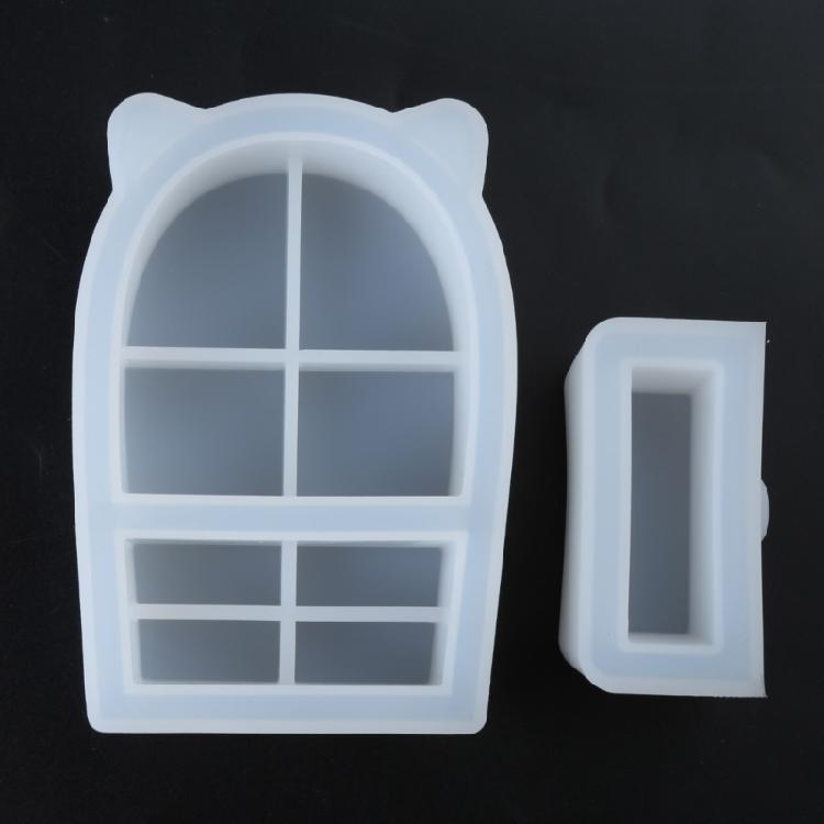 Cat Ears Drawer Storage Cabinet Molds Epoxy Silicone Box Mold Jewelry Casting
