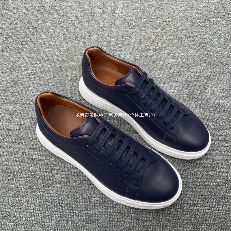 Sports business casual shoes thick-soled heightening men's board shoes low-top lace-up solid color little white shoes breathable new sports shoes