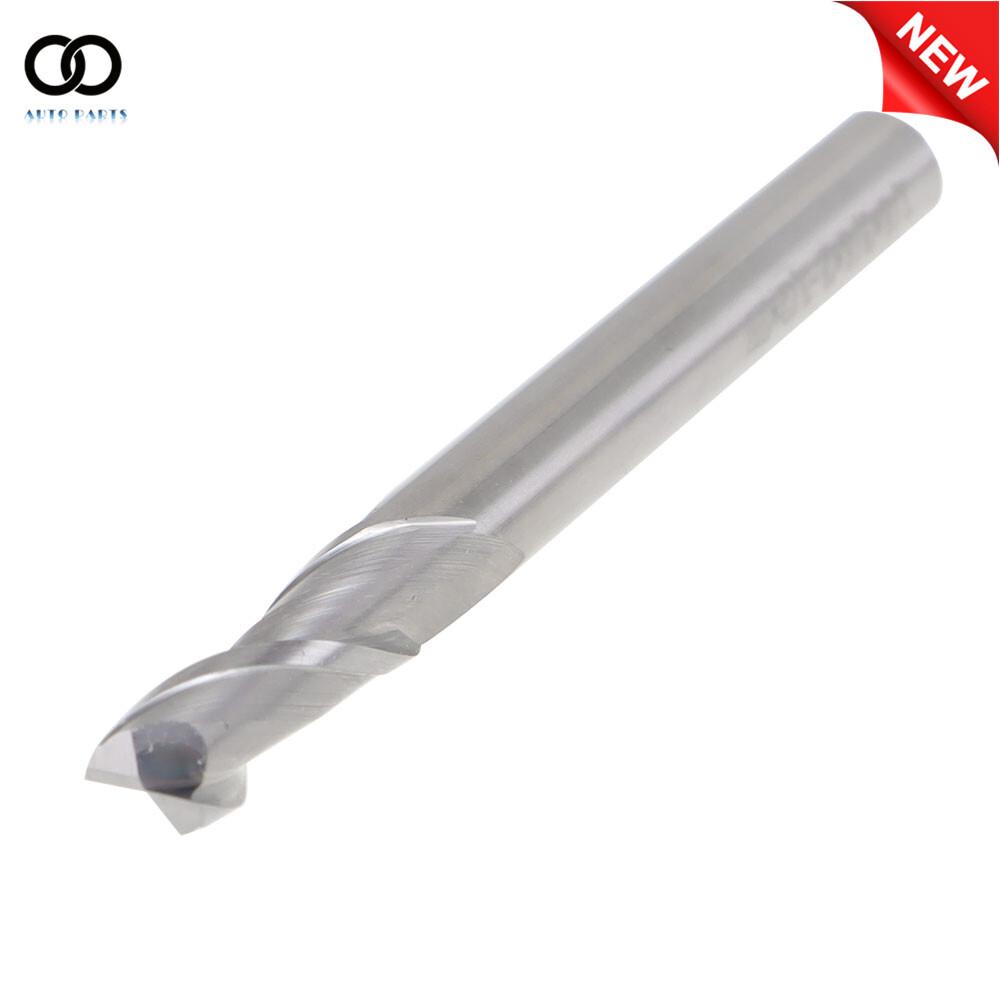 5 PCS 1/4" 2 Flute Carbide End Mill 2-1/2" Overall Length New