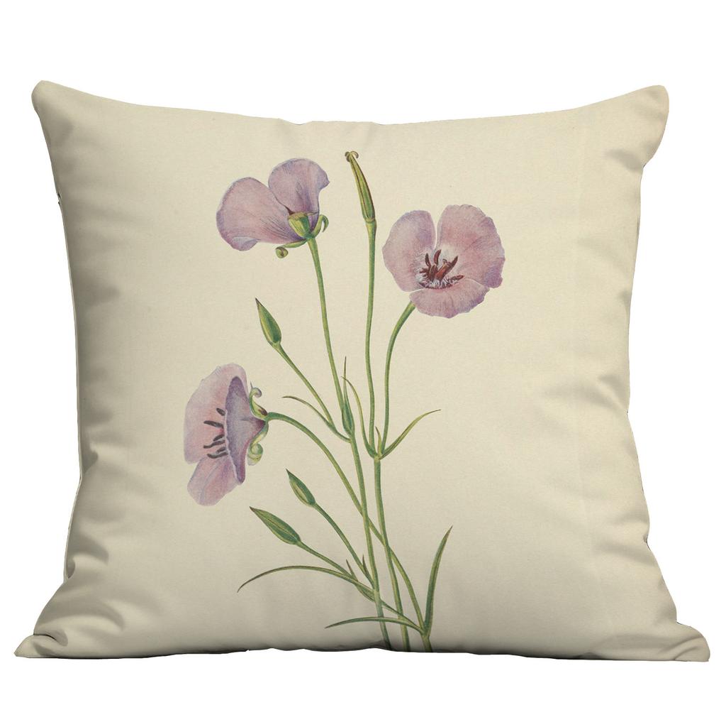 Plant And Flower Pillow Cover Spring Pillow Cover Home Living Room Sofa Cushion Pillow Cover Premium Durable Quality