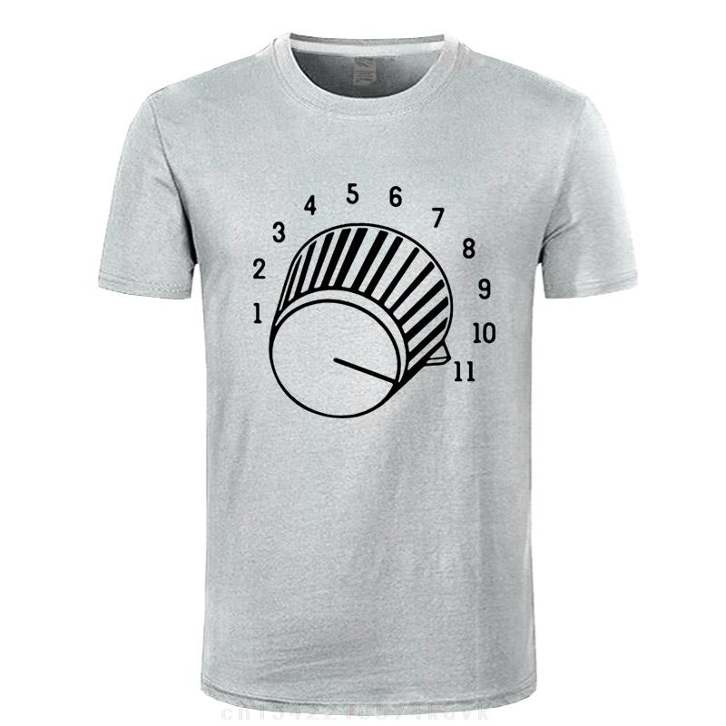 It's One Louder Spinal Tap Inspired Geometry Summer Short Sleeve O Neck 100% Cotton Men's T-Shirt Funny Print T Shirt Men