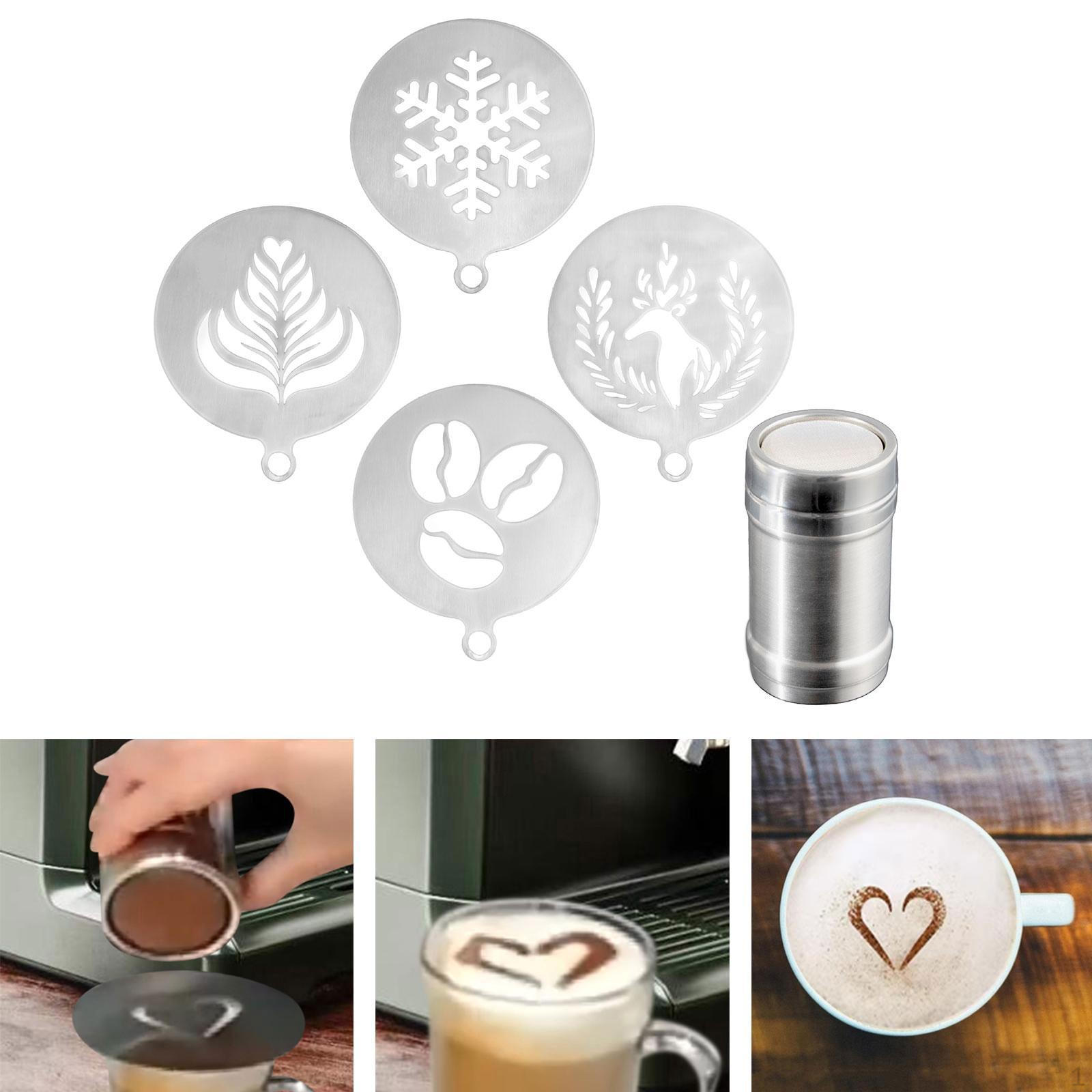 

Шаблоны для кофейной пены для выпечки, украшения торта для мусса 1 Jar