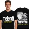 2026 Rapper Melendi Tour Album Graphic T Shirt Mens Retro High Quality Cotton Tshirts Hip Hop Clothing Tshirt Streetwear