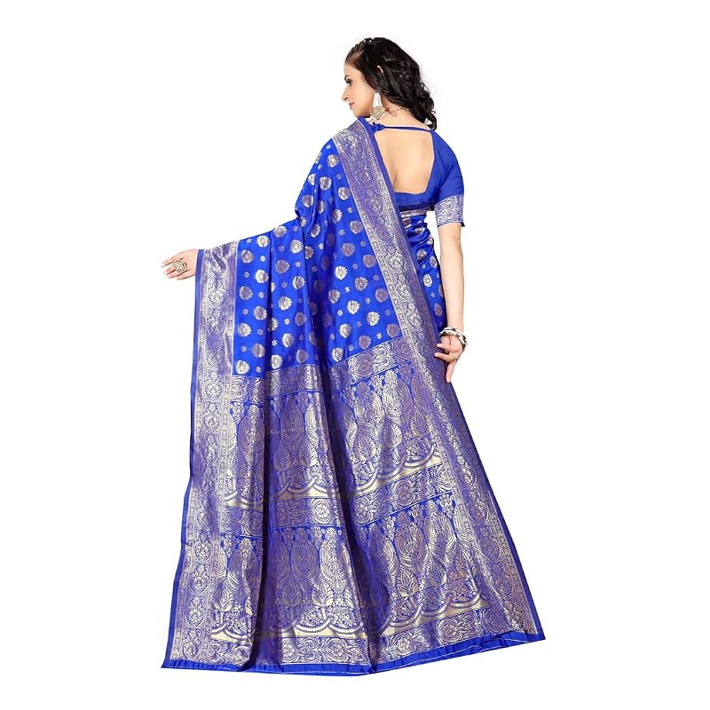 Sugathari Womens Banarasi Saree Pure Kanjivaram Silk Saree Soft New Ladies 2023 Design Wear Pattu Sarees Latest Party Sa
