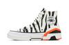 Women's Sneakers Converse CPX70 Zebra (Women's) Egret/Black-Total Orange