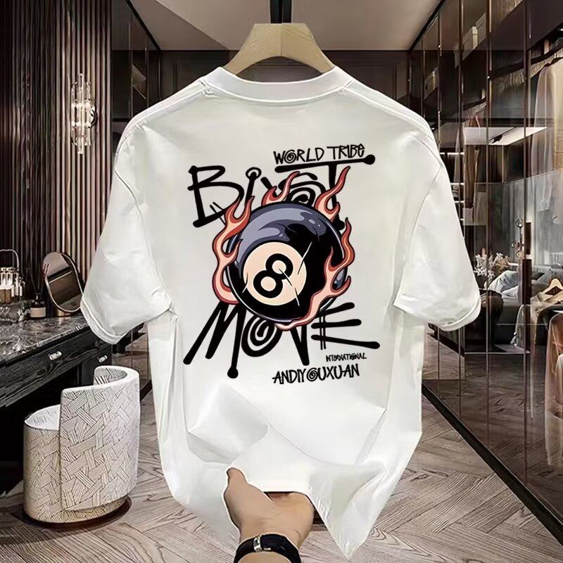 

100 Cotton American Casual TShirt Men Women Small Graphic Crew Neck Loose Short Sleeve Tee Soft Breathable Summer Top S