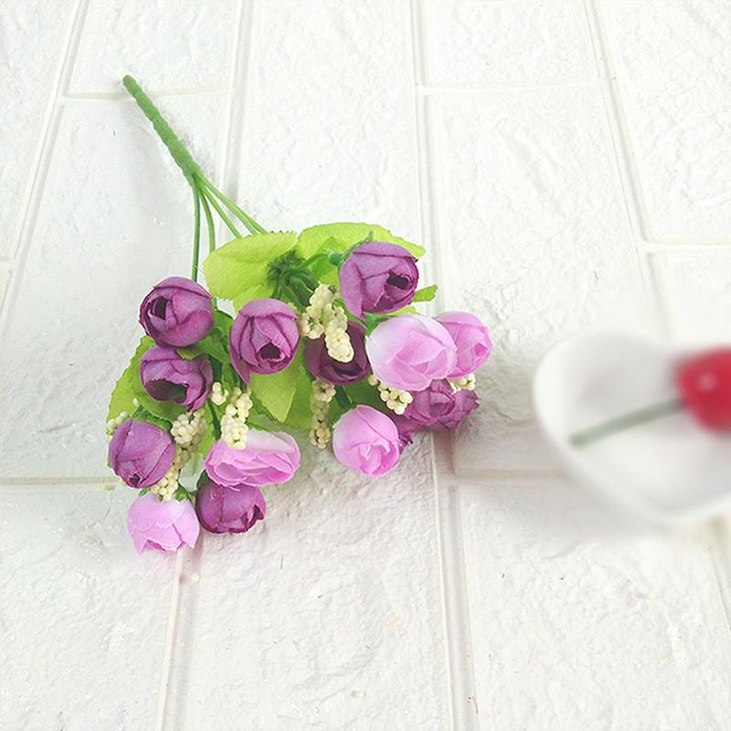 Thumb Rose Simulation Flower Bedroom Living Room Decoration With Fake Flowers