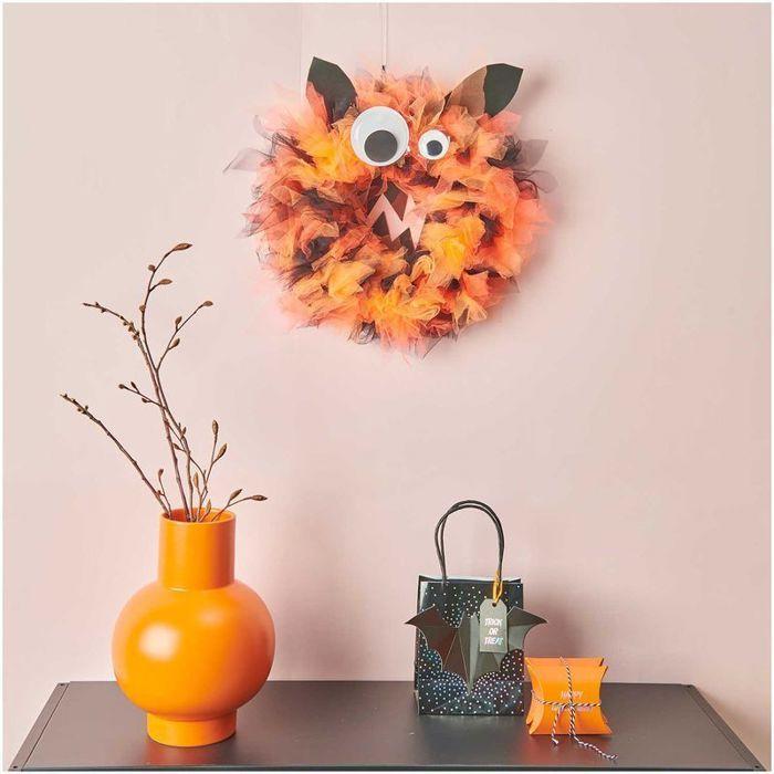 Rouleau de tulle 50 cm x 5 m - orange