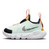 Nike Flex Runner 2 TD Verde Chiaro Arancione Laser Scarpe da Ginnastica per Bambini Bianco Nero DX6131-301
