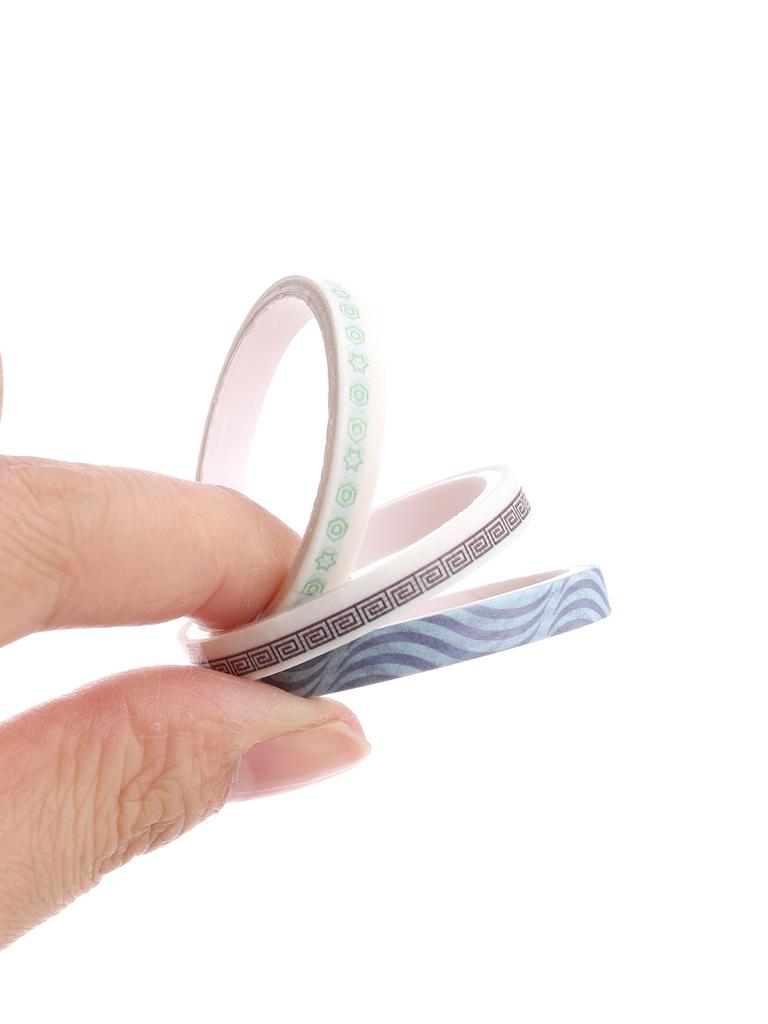 10rolls/box Split Line Washi Tape Decoration Washi Masking Tape Gift For Artists & Crafte Scrapbooking Stationary Supplies
