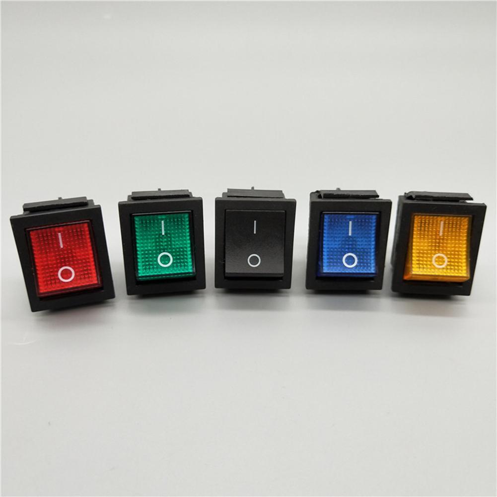 Power Switch ON/Off 4 Pins with Light 10A AC125-250V KCD4 for Electric Kettles