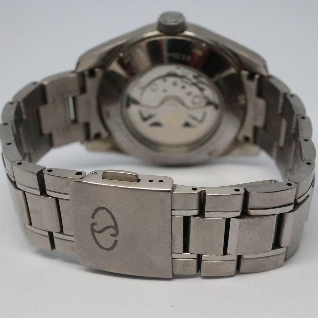Used [Working item] ORIENT STAR Urban Standard Titanium WZ0051AF Black Automatic Winding