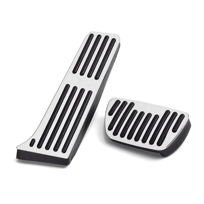 

Для Toyota RAV4 RAV 4 XA50 2019~2024 автомобильные педали тормоза подставка для педали газа крышка акселератора без сверления литой лоток накладка аксессуары серебряный