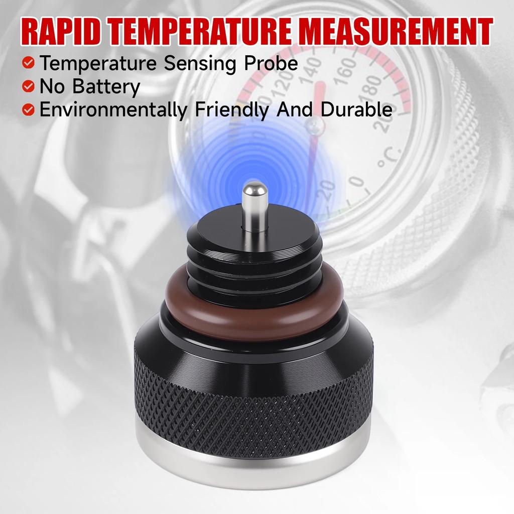 M20x1.5 Motorcycle Temperature Clock Oil Gauge Temperature Gauge Engine Accessories For Haojue TR300 / Harley-davidson X350
