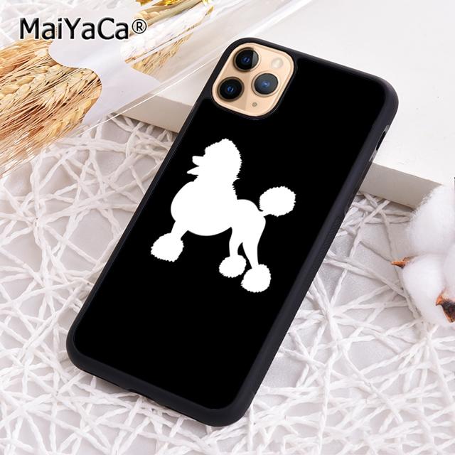 MaiYaCa Funny Poodle Dog Lovers Phone Case Cover For iPhone 17 Air 16 16e 15 Plus 11 12 13 14 Pro Max Coque