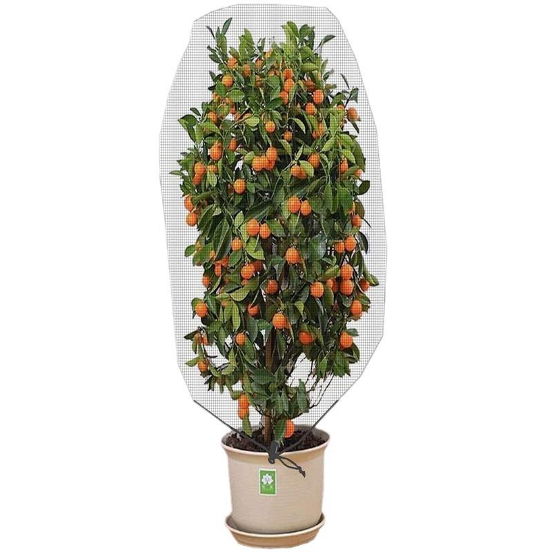 

Прочные нейлоновые сетчатые мешки для защиты от насекомых для садовых растений, фруктовых деревьев, овощей - устойчивое к ультрафиолетовому излучению сетчатое покрытие, многоразовый барьер от вредителей 80x80cm