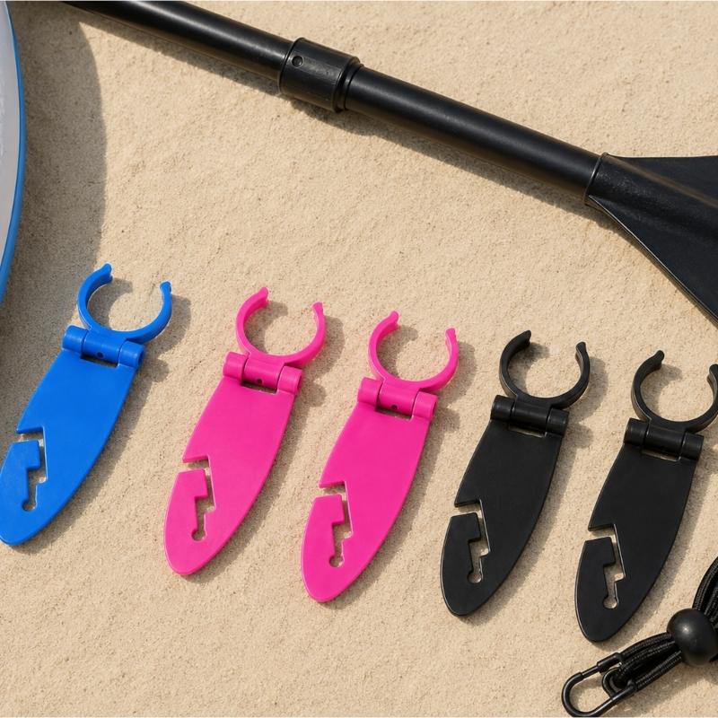 Storage Clips for Water Sports Gear, Set of 6 Kayak Paddle Board Clip Fixing Clamp For Kayaking Water Sports
