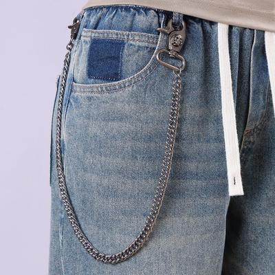 Hip Hop Metal Waist Chain: Unisex Punk Chain for Jeans