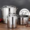 Commercial Stainless Steel Stock Pot with Lid