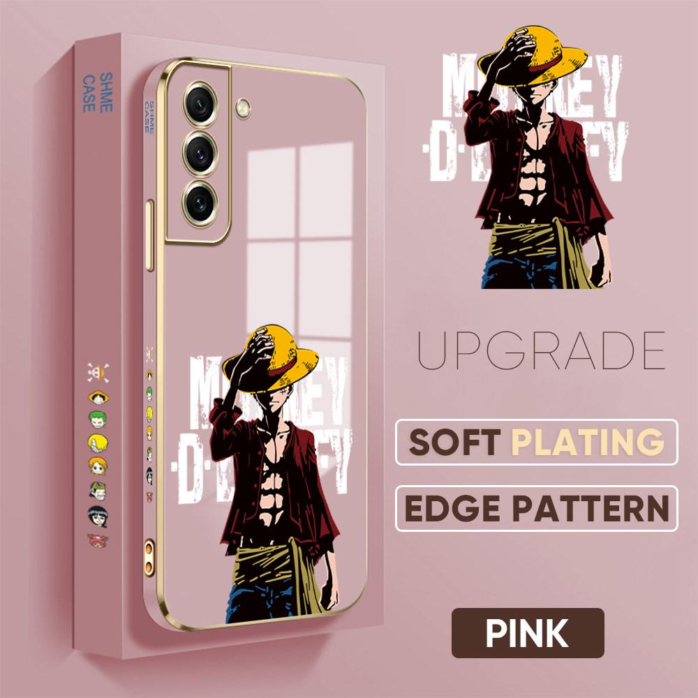 Colorful Printing Patterns Square Edge Pattern Casing Plated Phone Shell Luxury Plating Soft Phone Case for iPhone Motorola Moto OnePlus Samsung