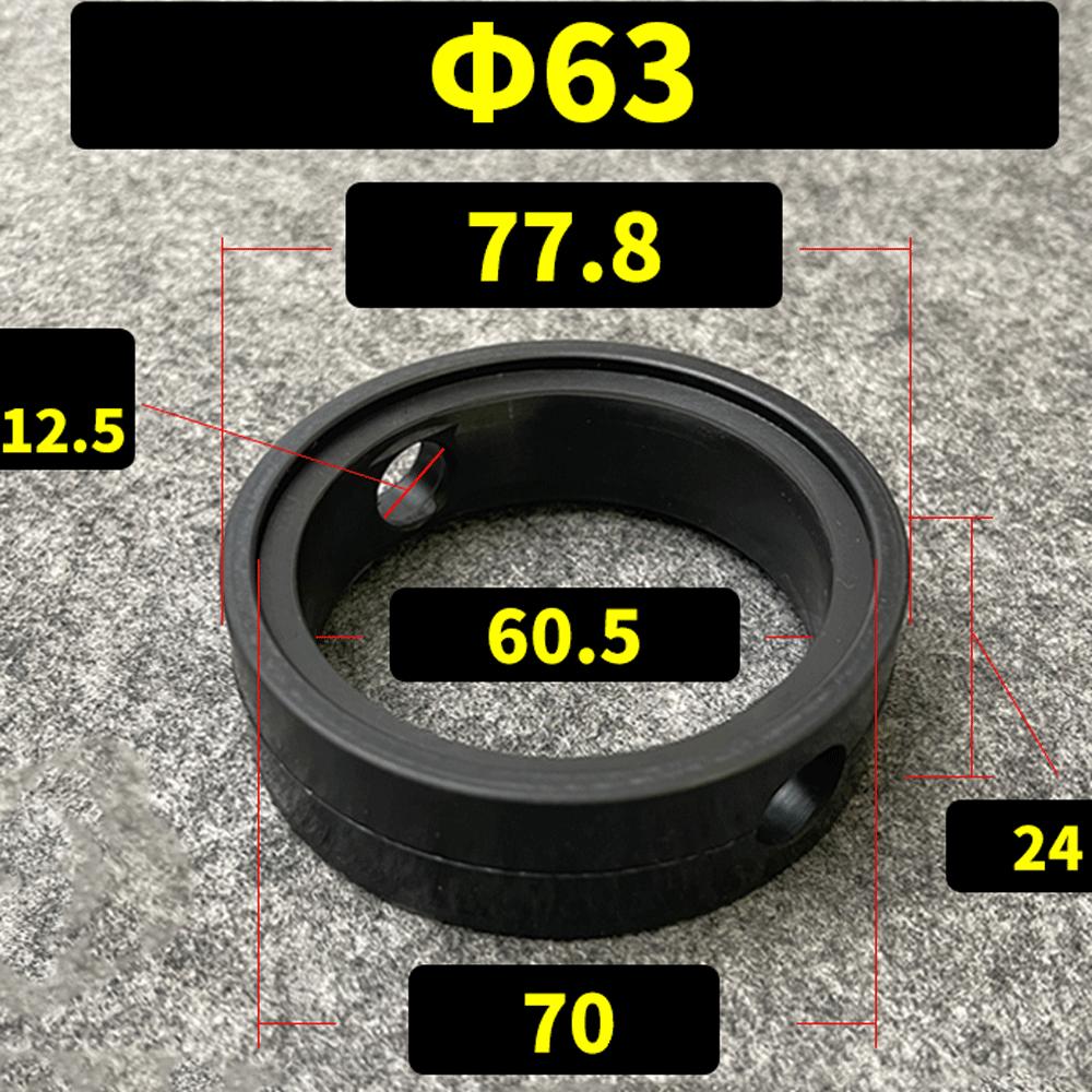 38 51 63 76 102mm EPDM VMQ Santiary Seal Gasket Replacement For 1.5" 2" 2.5" 3" 4" Tri Clamp Butterfly Valve Homebrew