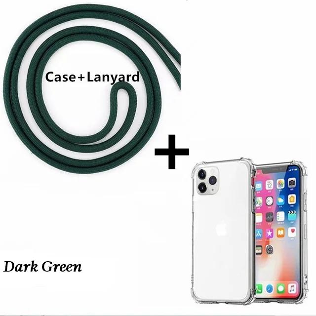 Crossbody Strap Cord Case for Samsung Galaxy A01 A72 A73 A12 A31 A41 A51 A71 A10 A40 A50 A70 A21S Necklace Funda Lanyard Coque