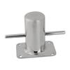 AndyMarine 316 Stainless Steel Single Mooring Bitt Heavy Duty Bollard Cleat Marine Hardware Accessories