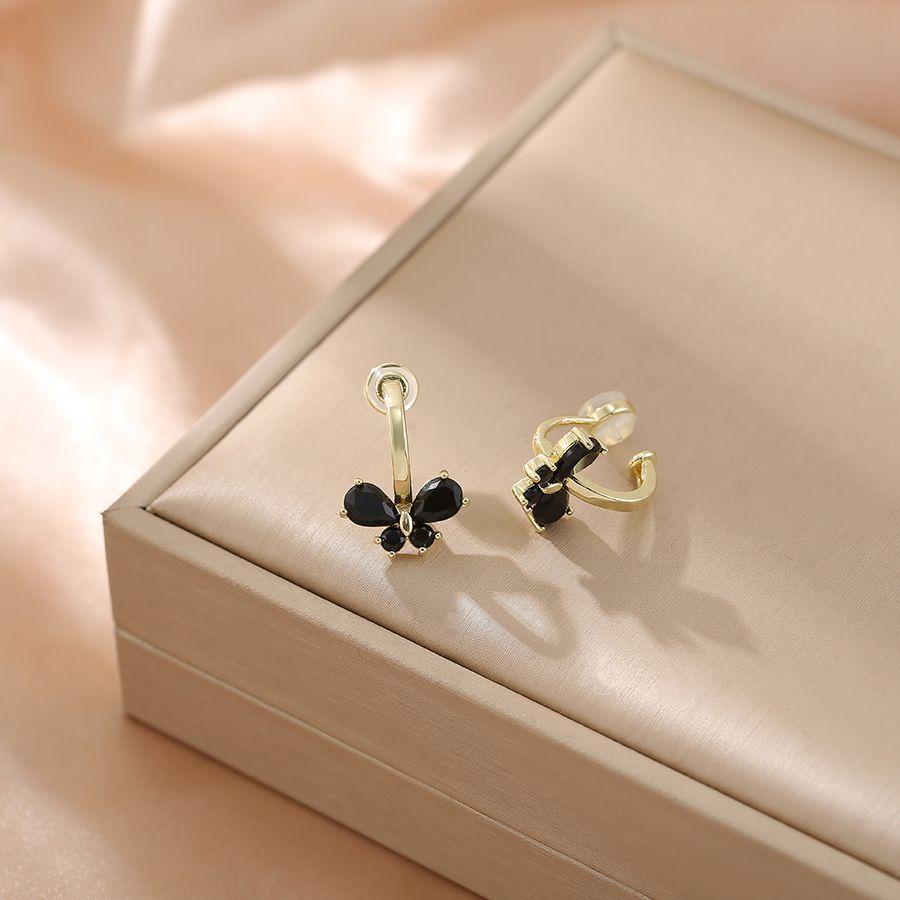 

Роскошные белые серьги-бабочки без пирсинга, новые серьги 2024 для женщин