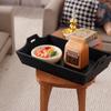 1Pc Life Scene Doll House Simulation Furniture Model Accessories 1:12 Scale Dollhouse Dinner Plate Model Decor Toys&