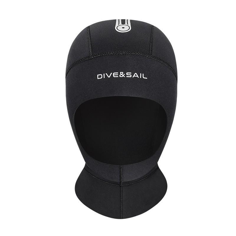 3mm Neoprene Dive Cap Cold Water Swimming Snorkeling Surfing Winter Pool Use Unisex Thermal Head Cover